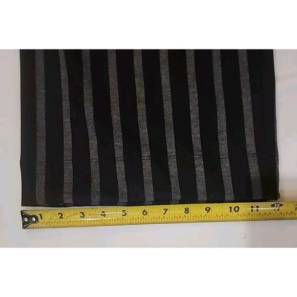 ALEMBIKA Wide Legs Cropped Striped Pants Pockets US Size 6/8 - Picture 2 of 6